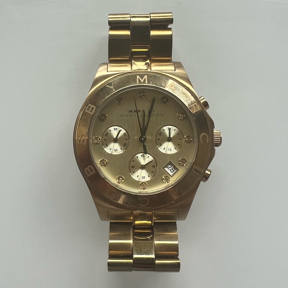 Marc byMarc Jacobs Women’s Gold Tone Watch